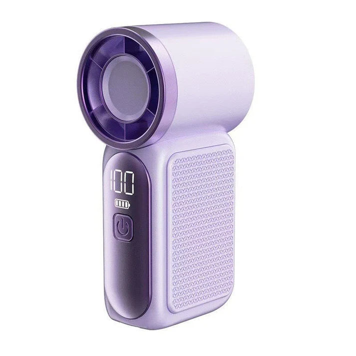 🫧Corakio® Mini Ventilateur Portable Rechargeable avec Base de Support pour Bureau