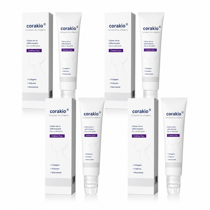 ⏳corakio® Crème Liftante Cou & Décolleté Roll-On