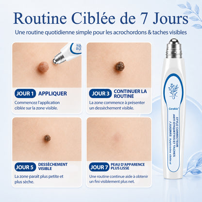 𝟕-𝐃𝒂𝘆 𝐒𝗸𝐢𝐧 𝐓𝒂𝗴 & 𝐒𝐩𝙤𝐭 𝐄𝐫𝒂𝐬𝙚𝐫 Painless & Scar-Free Advanced Imperfection Removal Rollerball Pen