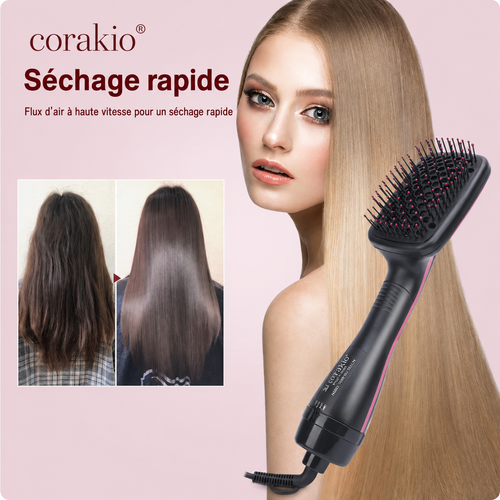 🆙Offre limitée : -49 % 🔥 Brosse soufflante multifonction 2-en-1 – Séchage rapide, lissage et coiffage