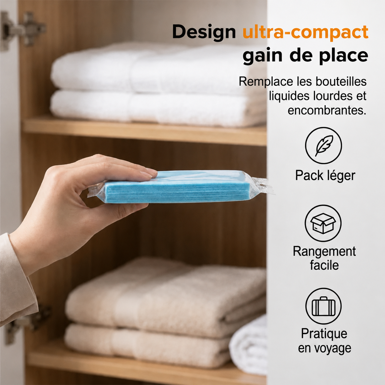 🛒Feuilles de Nettoyage de Sol Hydrosolubles Corakio® — Formule Concentrée pour un Éclat Instantané