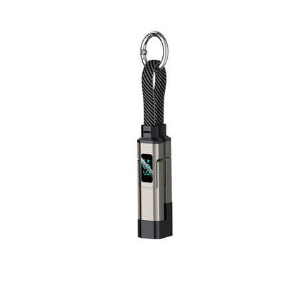 🆙Ⓜ️🔥4-in-1 Digital Display Keychain Charging Cable
