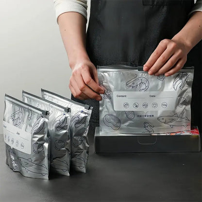 up🔥🔥 Sacs de conservation refermables en papier aluminium réutilisable — gardez vos aliments frais plus longtemps