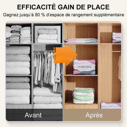 🔥🏠 Sacs de rangement sous vide Celsiora® – Gagnez de la place facilement