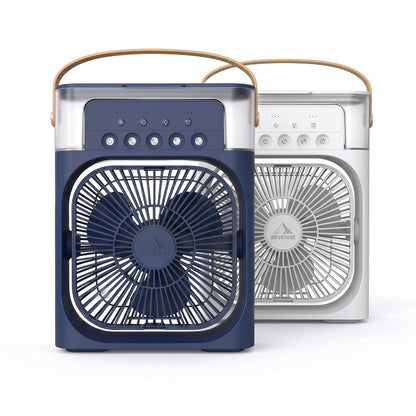 Ventilateur portable à brume avec compartiment à glace – Rafraîchissement instantané