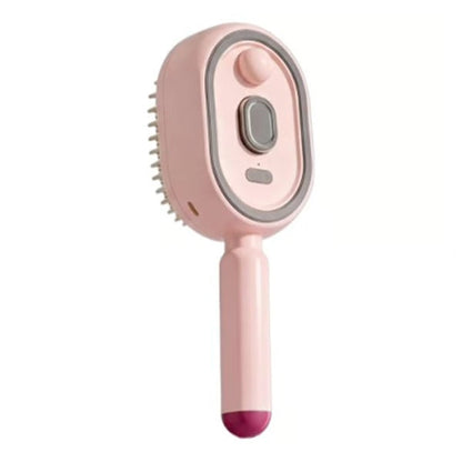 🫧Brosse Brume Capillaire Haute Technologie Corakio® — LED Rouge & Soin Vapeur pour une Densité Instantanée