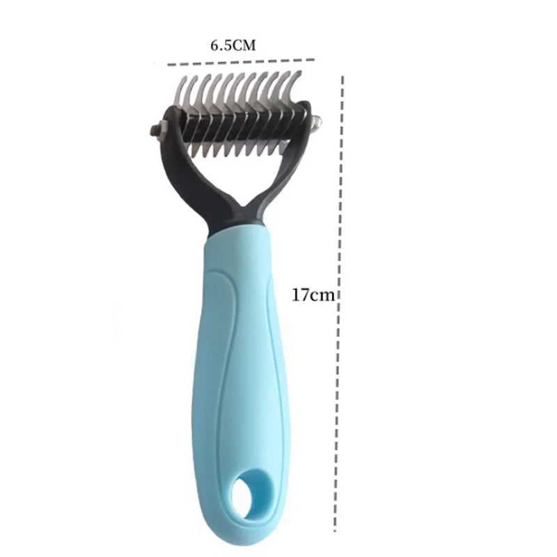 💕🐱corakio® Peigne de Toilettage Double Face – Pour Chiens & Chats 🐶🐱