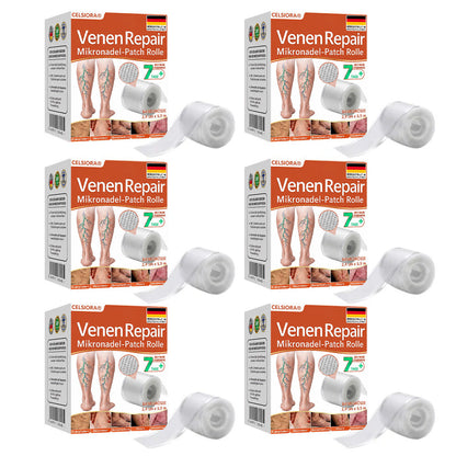 ✅ Celsiora® Vein Ease Microneedle-Pflegepflaster – Bei Besenreisern, Krampfadern, Schwellungen & müden Beinen | Nur heute 50 % Rabatt