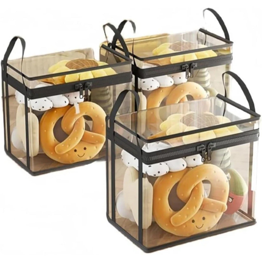 💕 VENTE FLASH — Boîte de Rangement Transparente XL 🧺 Gardez Votre Maison Organisée