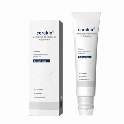 ⏳corakio® Crème Liftante Cou & Décolleté Roll-On