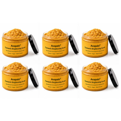 Gommage corporel exfoliant au curcuma