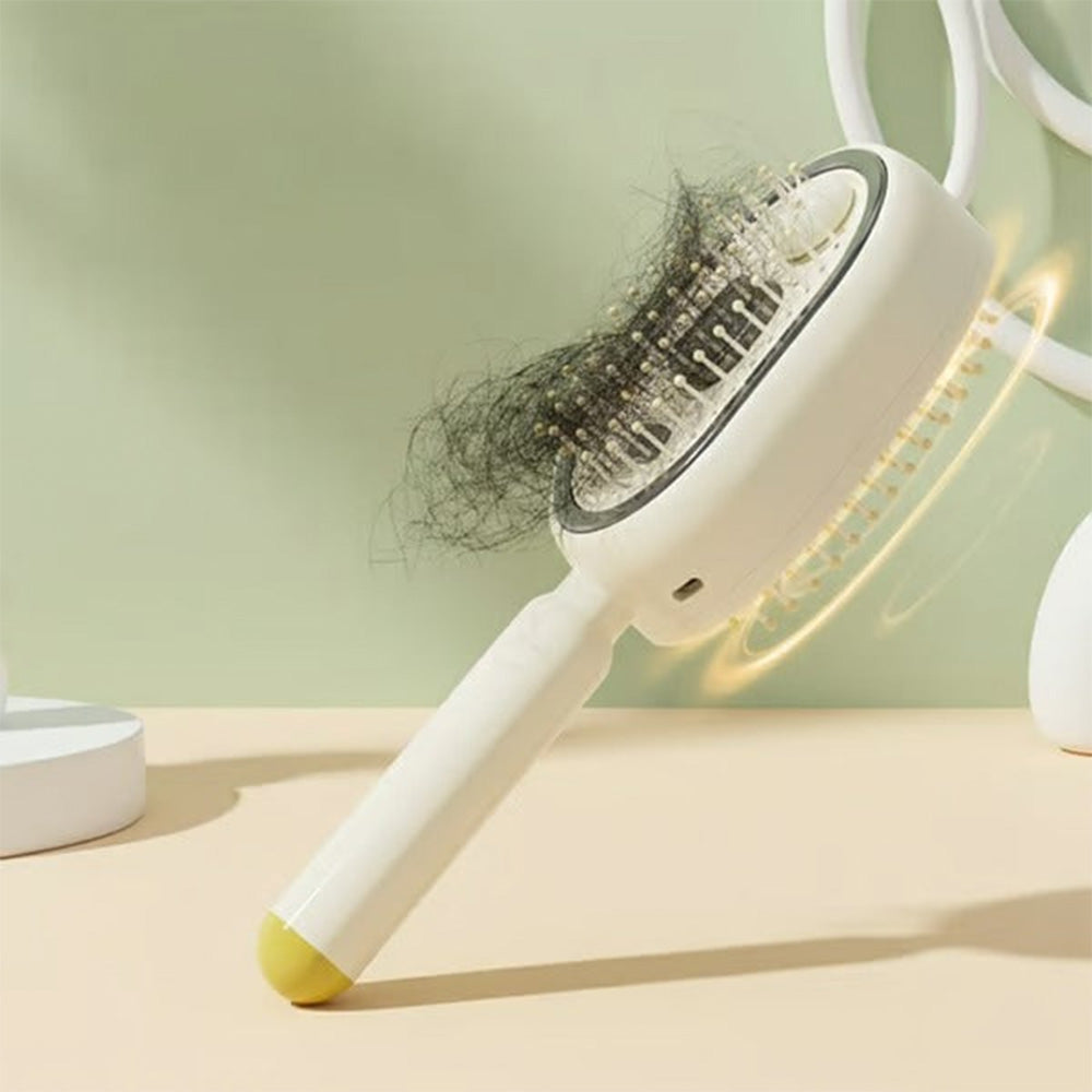 🫧Brosse Brume Capillaire Haute Technologie Corakio® — LED Rouge & Soin Vapeur pour une Densité Instantanée