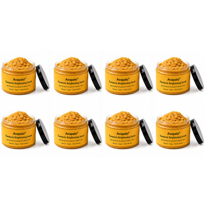 Gommage corporel exfoliant au curcuma