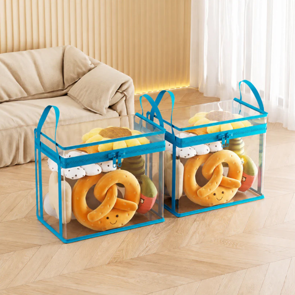 💕 VENTE FLASH — Boîte de Rangement Transparente XL 🧺 Gardez Votre Maison Organisée