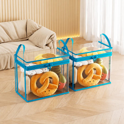 💕 VENTE FLASH — Boîte de Rangement Transparente XL 🧺 Gardez Votre Maison Organisée