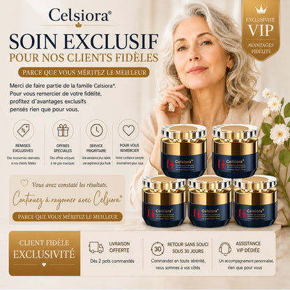 up Celsiora® Crème Visage Anti-Rides - PDRN + Multi-Peptides pour une peau visiblement plus lisse, plus ferme et plus lumineuse.