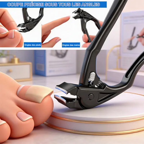 up📍PROMO TENDANCE 2026 – Coupe-ongles en acier inoxydable à lames courbées de précision – Idéal pour les ongles épais et les seniors, coupe sans effort ! ✂️✨