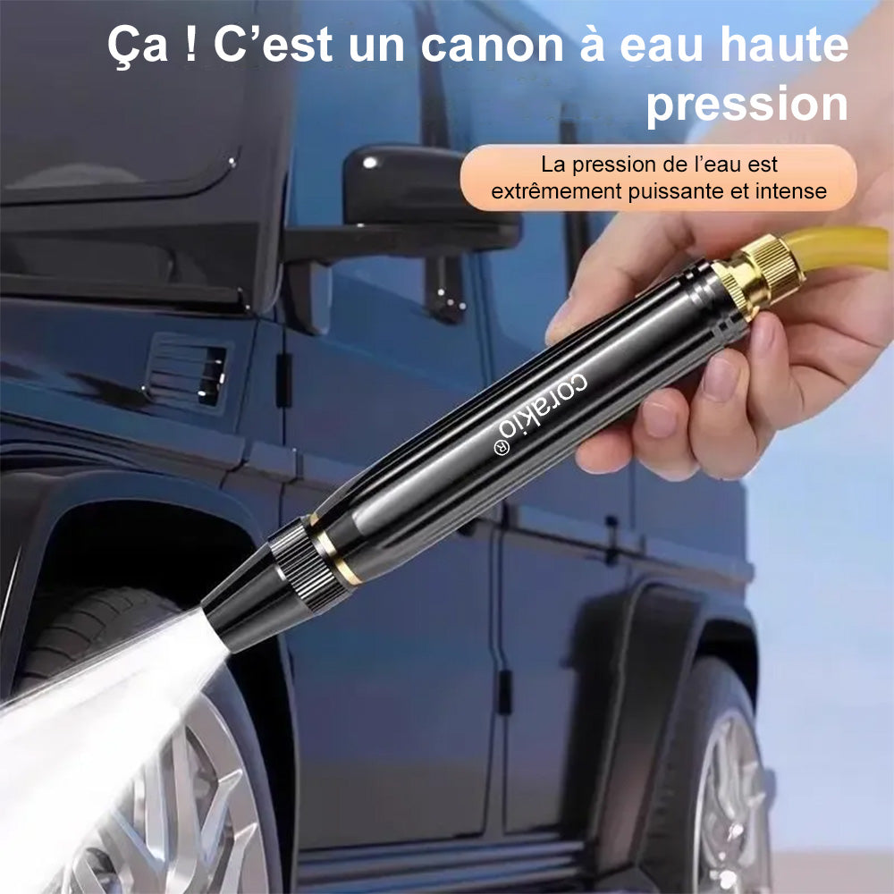 🚿 Pistolet à Eau Haute Pression – Nettoyage Puissant & Rapide pour Maison, Jardin & Voiture