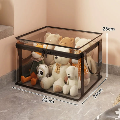 💕 VENTE FLASH — Boîte de Rangement Transparente XL 🧺 Gardez Votre Maison Organisée