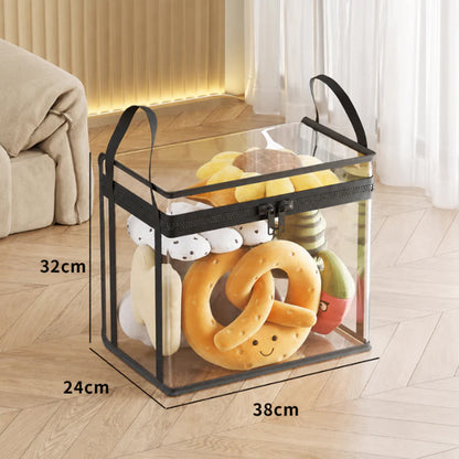 💕 VENTE FLASH — Boîte de Rangement Transparente XL 🧺 Gardez Votre Maison Organisée