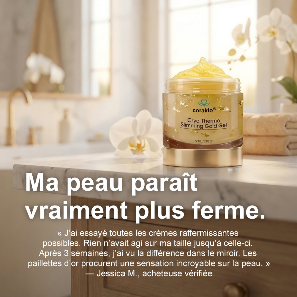 ✨Crème de massage raffermissante Burn Gold Corakio®