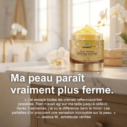 ✨Crème de massage raffermissante Burn Gold Corakio®