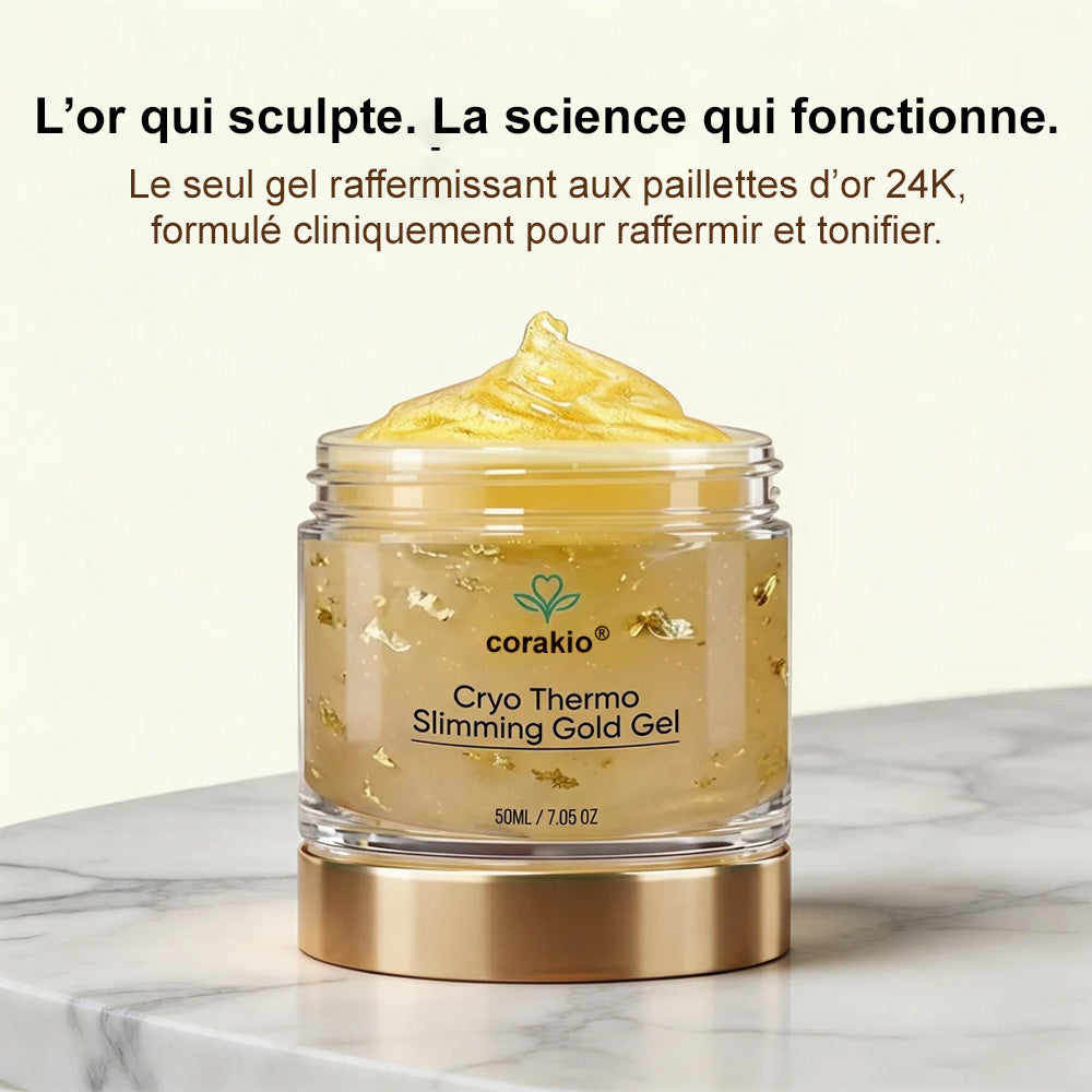 ✨Crème de massage raffermissante Burn Gold Corakio®