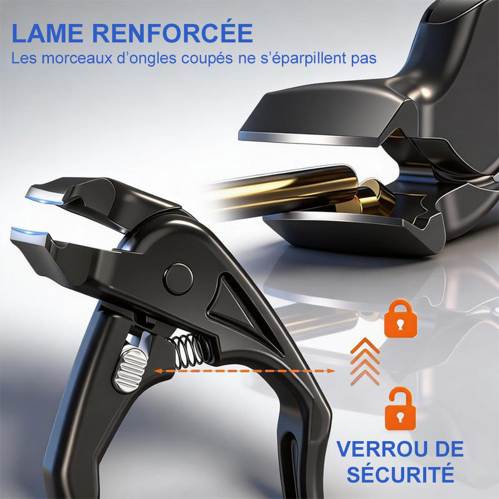 up📍PROMO TENDANCE 2026 – Coupe-ongles en acier inoxydable à lames courbées de précision – Idéal pour les ongles épais et les seniors, coupe sans effort ! ✂️✨