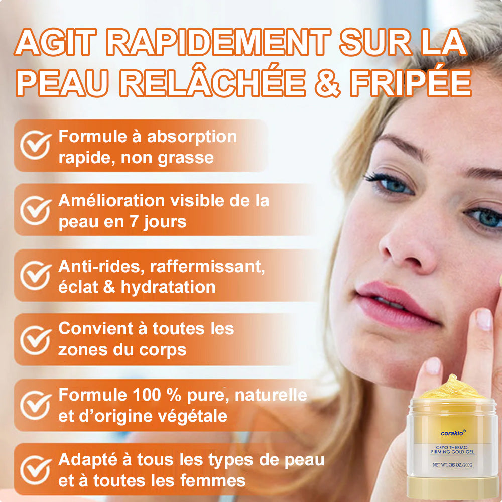 🐝Crème de massage raffermissante Burn Gold Corakio®