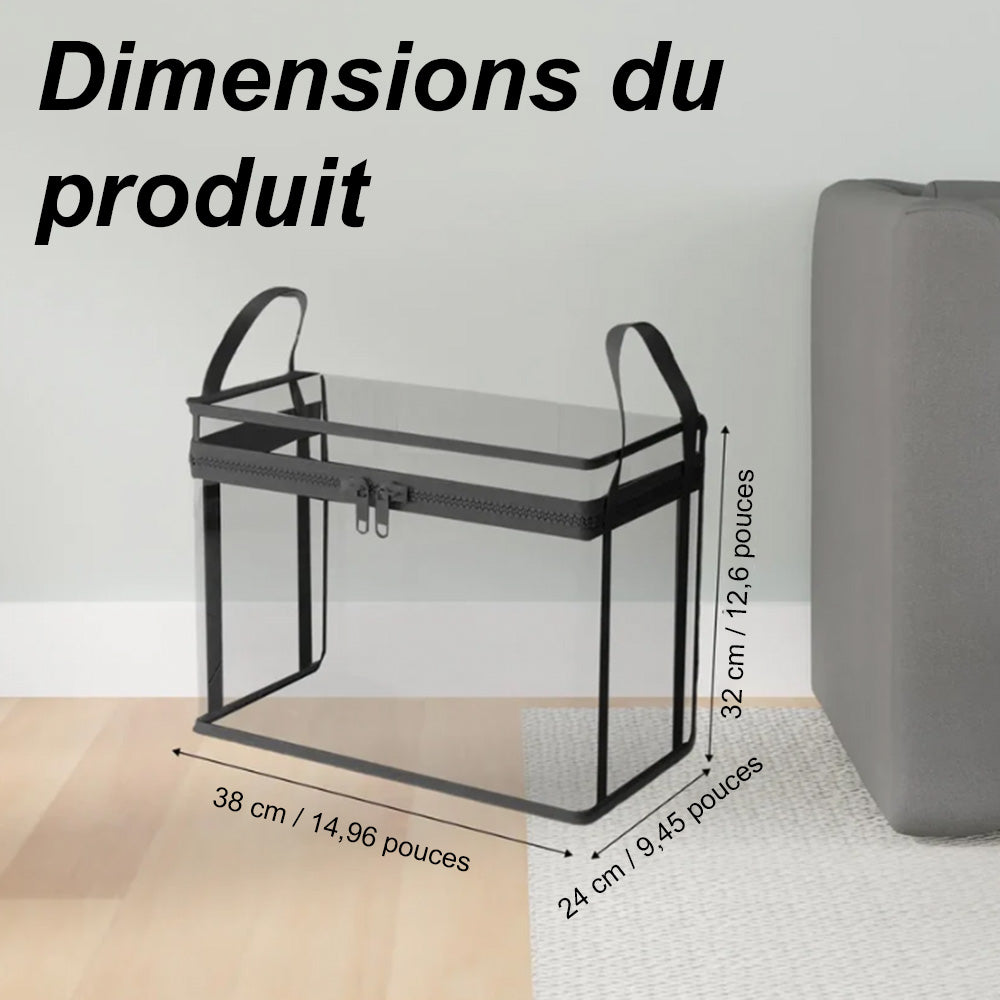 💕 VENTE FLASH — Boîte de Rangement Transparente XL 🧺 Gardez Votre Maison Organisée