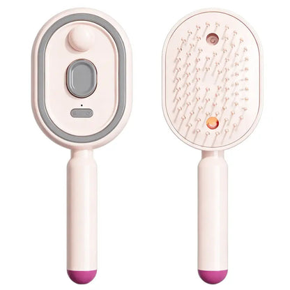 🪮Peigne de Massage Électrique pour le Cuir Chevelu avec Brume & Lumière Rouge