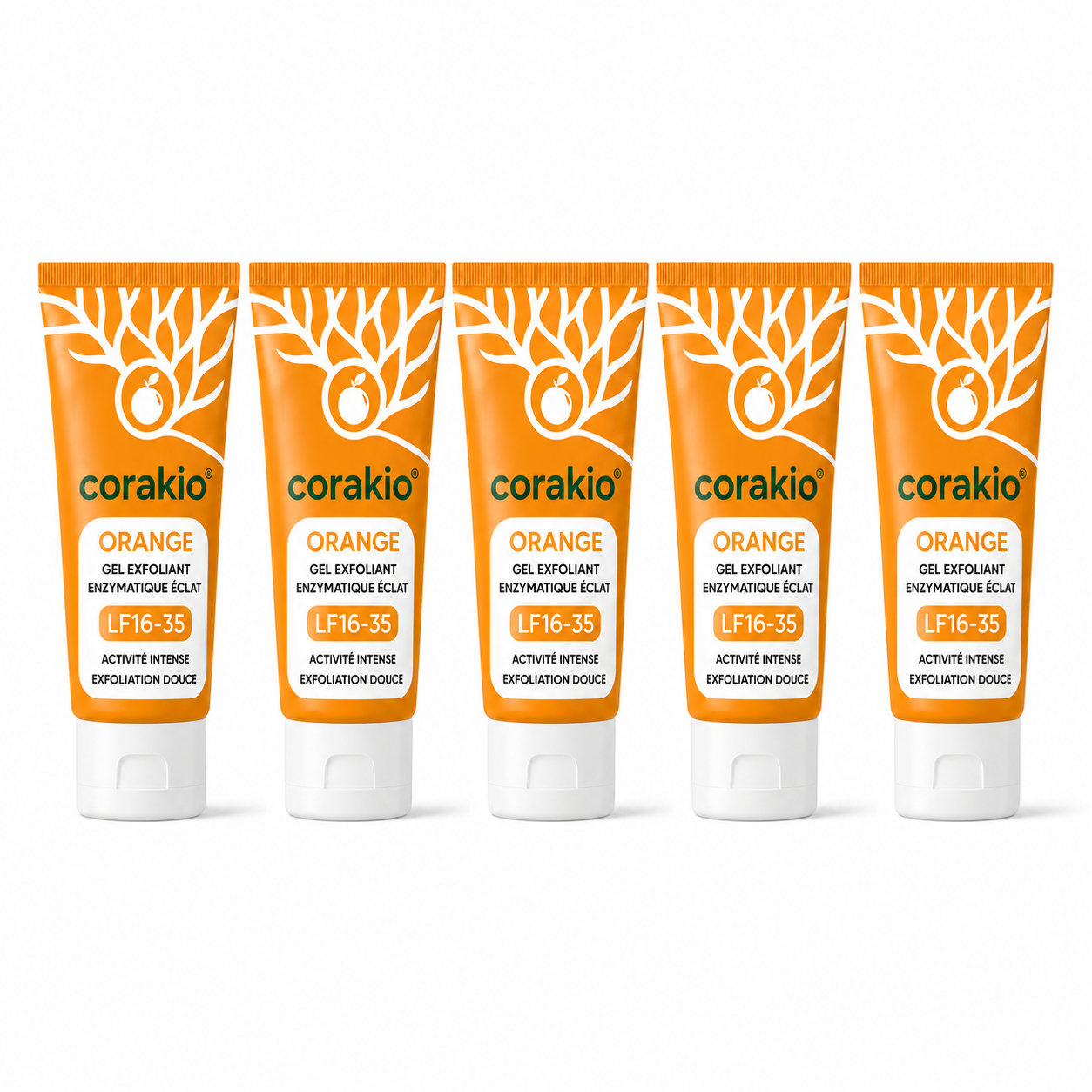 🆙corakio® Gel exfoliant à l’enzyme d’orange