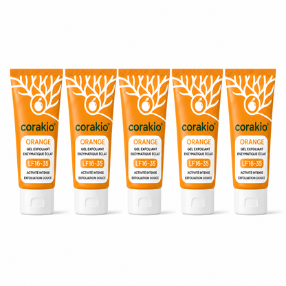 🆙corakio® Gel exfoliant à l’enzyme d’orange