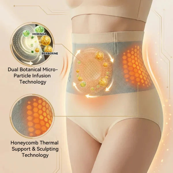 🔥Corakio® Short Sculptant Brûle-Graisse 4-En-1 : Technologie de Micro-Particules à Infusion de Moringa & Berbérine