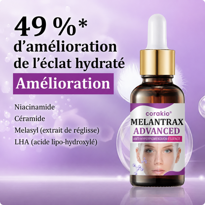 🆙corakio® MelantraX – Essence avancée anti-hyperpigmentation
