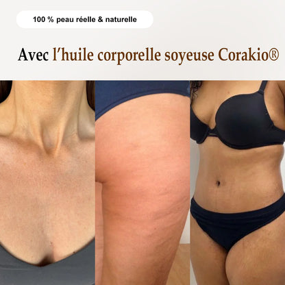 🪄Corakio® Silk Body Oil🍋 – Huile Raffermissante Corps Anti-Âge | Lisse, Lifte & Hydrate la Peau | Réduit les Rides & Restaure l’Élasticité Jeune