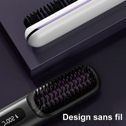 🪮⚡La première brosse coiffante intelligente pour cheveux courts💜 – précision parfaite, sécurité absolue et coiffage sans effort