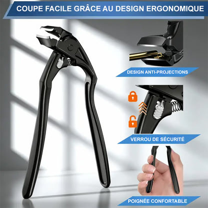 up📍PROMO TENDANCE 2026 – Coupe-ongles en acier inoxydable à lames courbées de précision – Idéal pour les ongles épais et les seniors, coupe sans effort ! ✂️✨