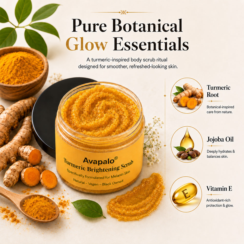 Gommage corporel exfoliant au curcuma