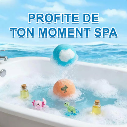🛁🫧 corakio® Coffret Cadeau de Bombes de Bain pour Enfants – Transformez Chaque Bain en une Aventure Magique 🎁