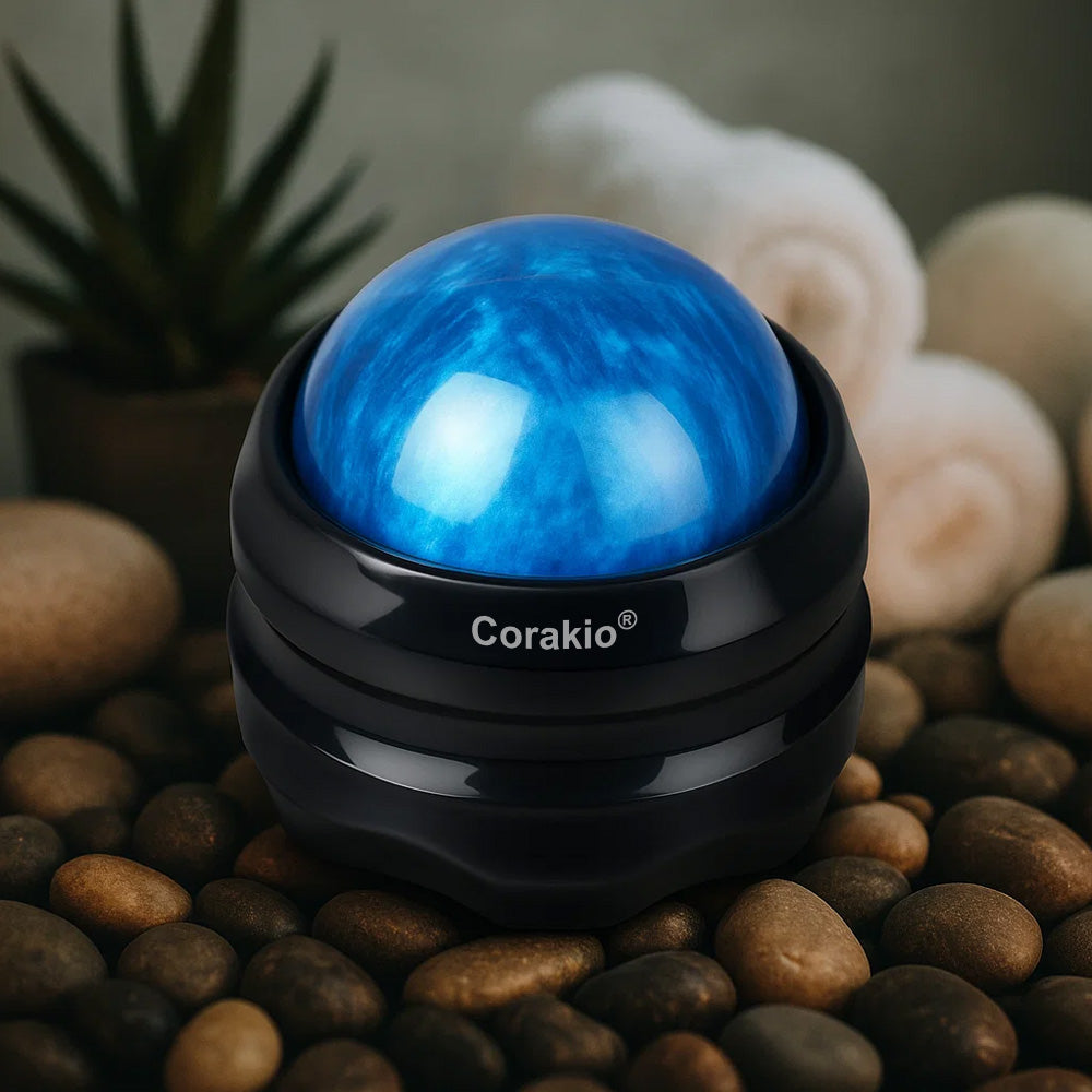 nn🆙🆙🆙💙Corakio® Ballon de Massage Profond 5D ✨ Détend, soulage & raffermit la peau