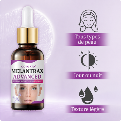 🆙corakio® MelantraX – Essence avancée anti-hyperpigmentation