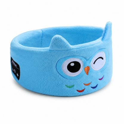 🆙 Corakio® Casque Bandeau Bluetooth Sans Fil pour Enfants – Écouteurs Animaux Doux pour Voyage, Sommeil et École