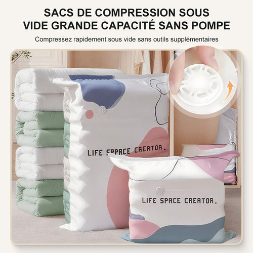 🔥🏠 Sacs de rangement sous vide Celsiora® – Gagnez de la place facilement