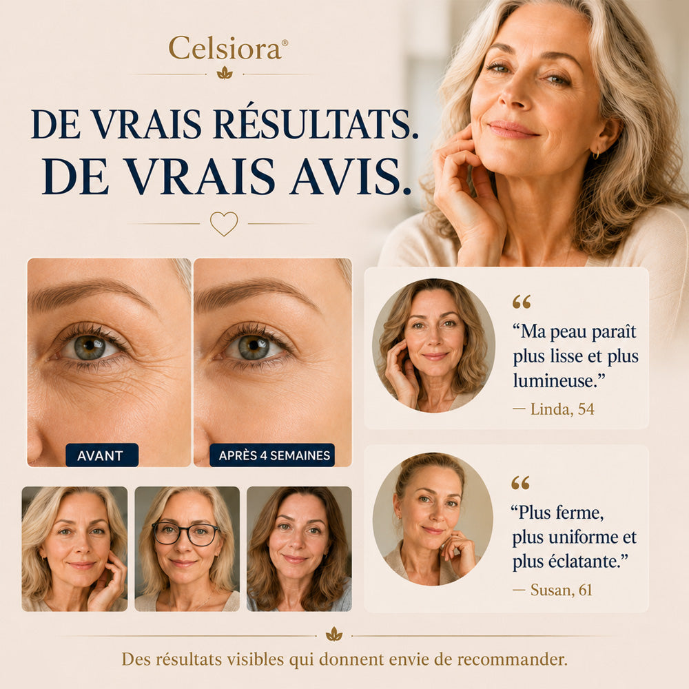 up Celsiora® Crème Visage Anti-Rides - PDRN + Multi-Peptides pour une peau visiblement plus lisse, plus ferme et plus lumineuse.