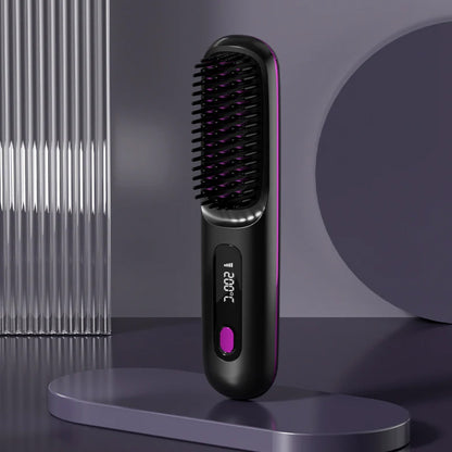 🪮⚡La première brosse coiffante intelligente pour cheveux courts💜 – précision parfaite, sécurité absolue et coiffage sans effort