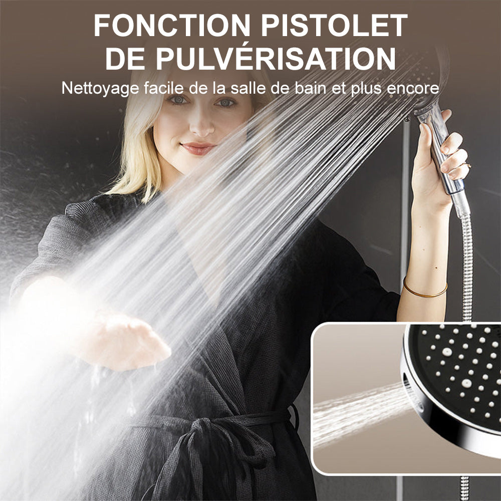 🆙💧🚿 Corakio® Pommeau de Douche Haute Pression – 7 Modes de Jet pour une Douche Plus Agréable