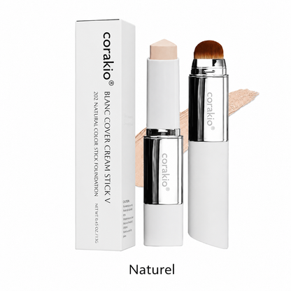 👝corakio®Fond de teint 2-en-1 - Teint parfait, en un clin d'œil