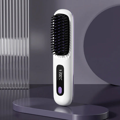 🪮⚡La première brosse coiffante intelligente pour cheveux courts💜 – précision parfaite, sécurité absolue et coiffage sans effort