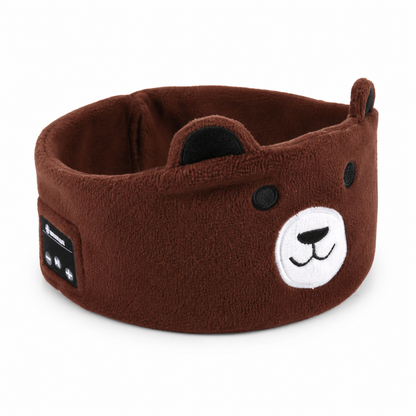 ☁️ Corakio® Casque Bandeau Bluetooth Sans Fil pour Enfants – Écouteurs Animaux Doux pour Voyage, Sommeil et École